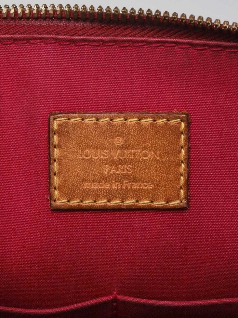 Louis Vuitton Rose Indian Monogram Vernis Alma PM Bag - Picture 6 of 12